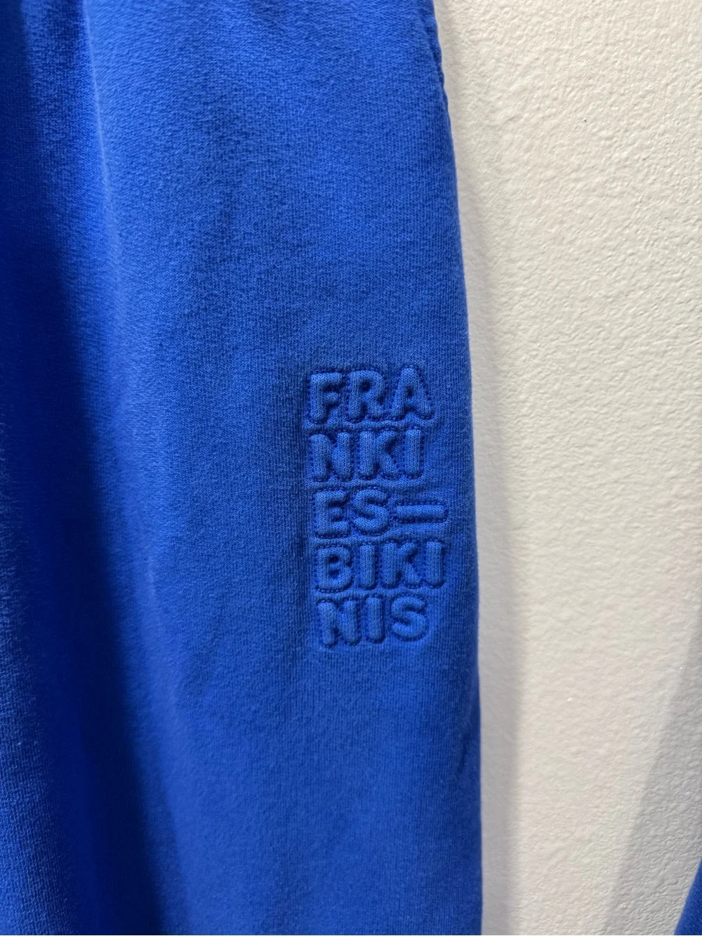 Frankie's Bikinis cobalt blue matching sweat set
